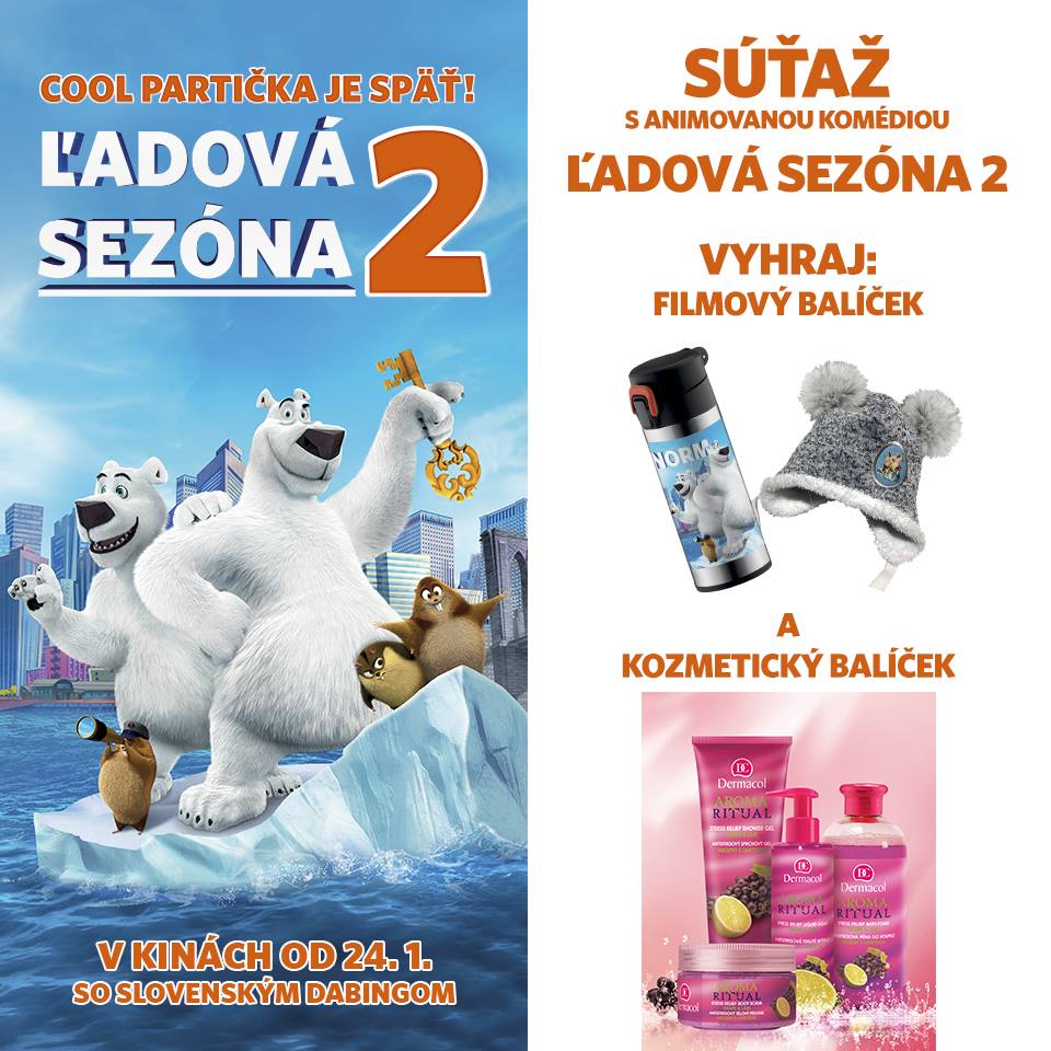 Vyhraj s animákom ĽADOVÁ SEZÓNA 2