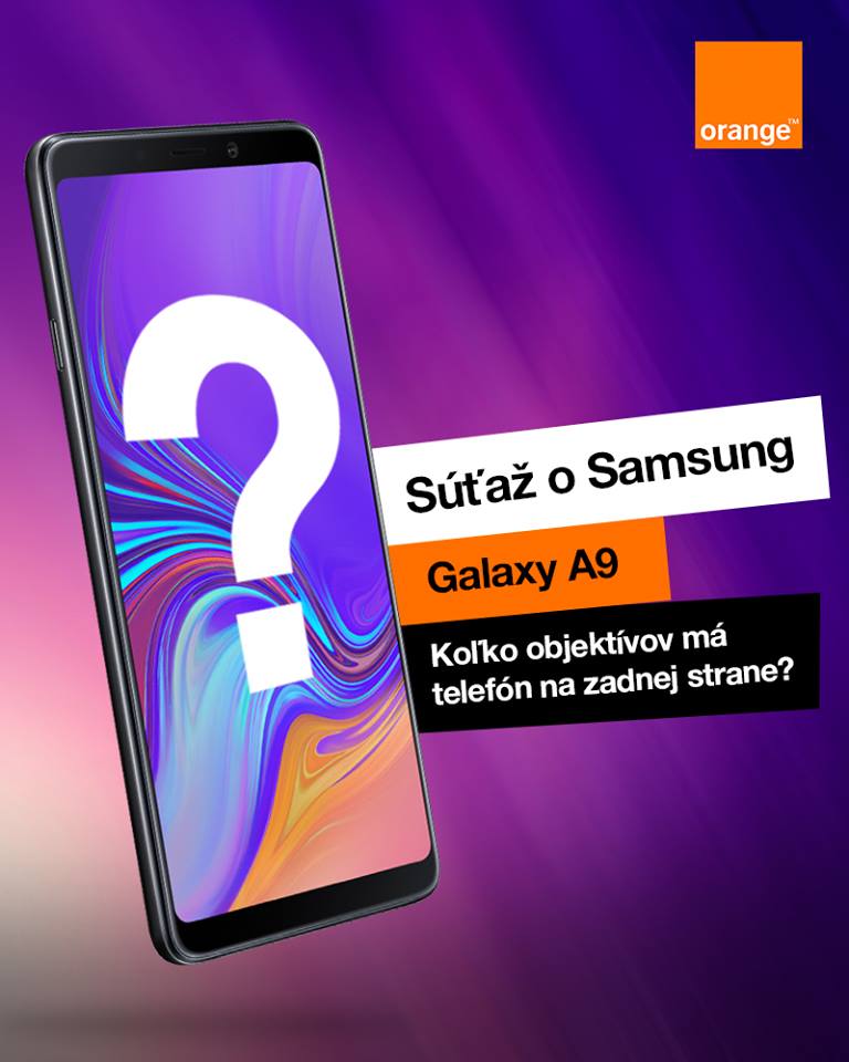 Vyhrajte nadupaný Samsung Galaxy A9