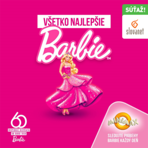 Súťaž o bábiku Barbie - svietiaca morská panna