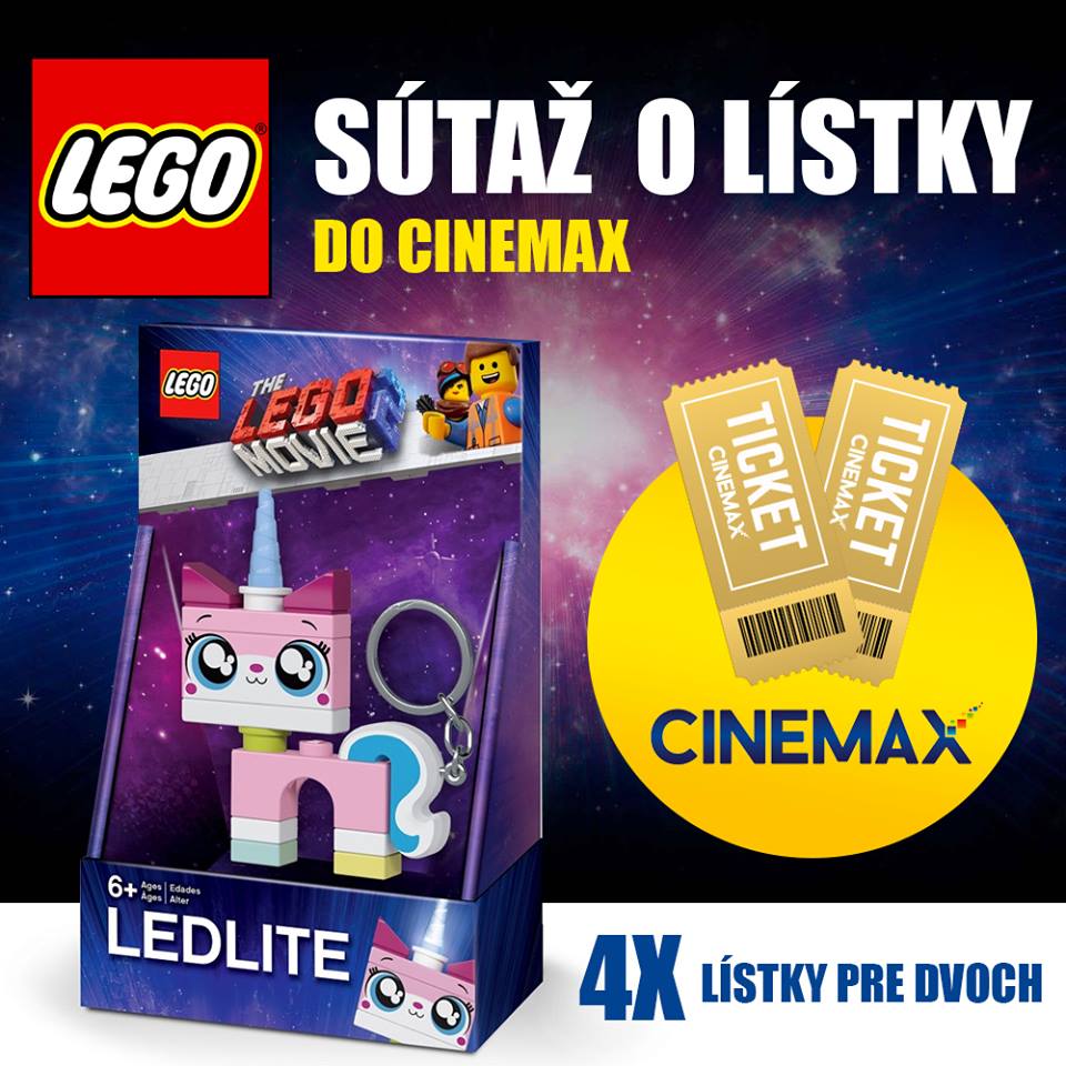 Súťaž o lístky do kina pre 2 osoby