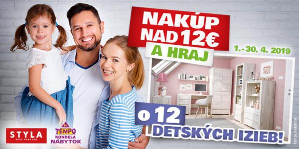 Súťaž o 12 moderných detských izieb pre vaše ratolesti