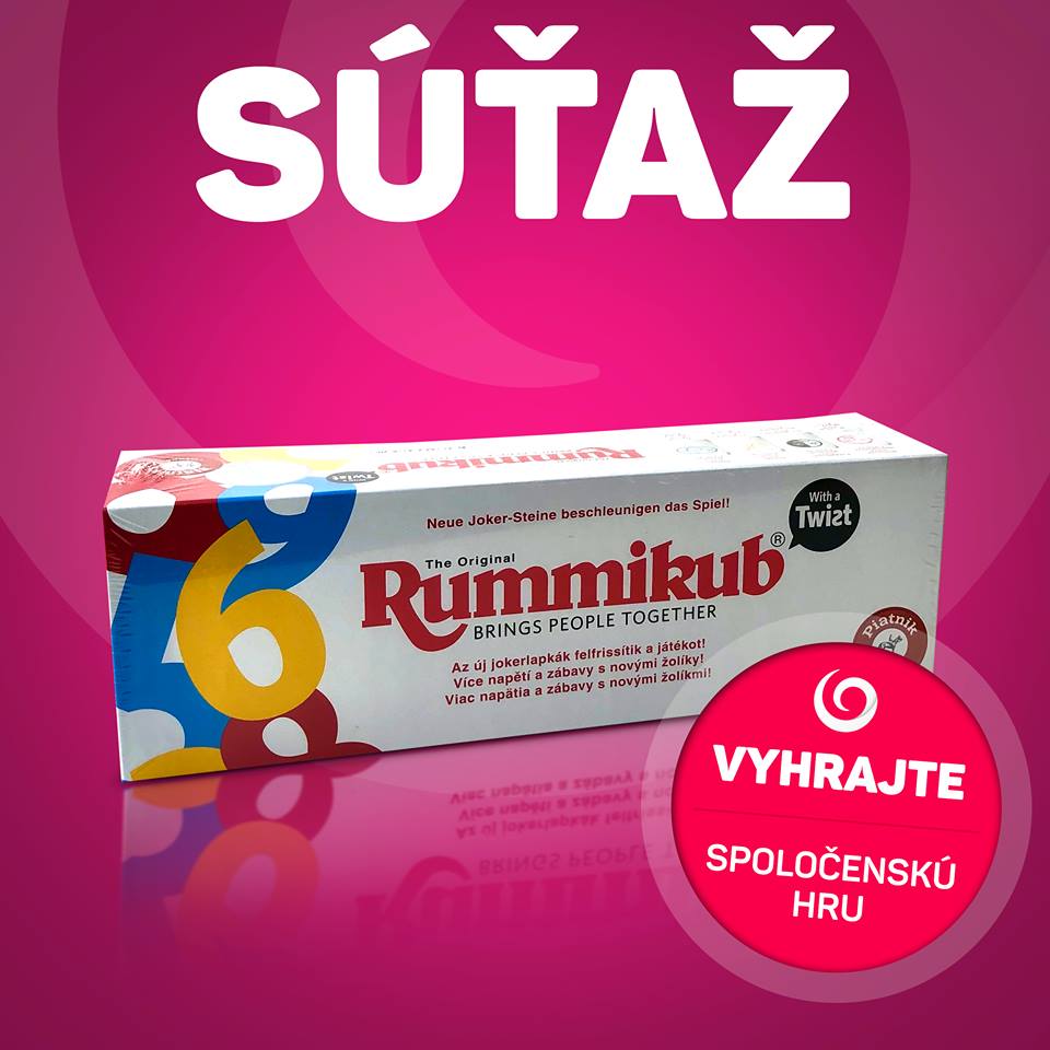 Vyhrajte spoločenskú hru - RUMMIKUB