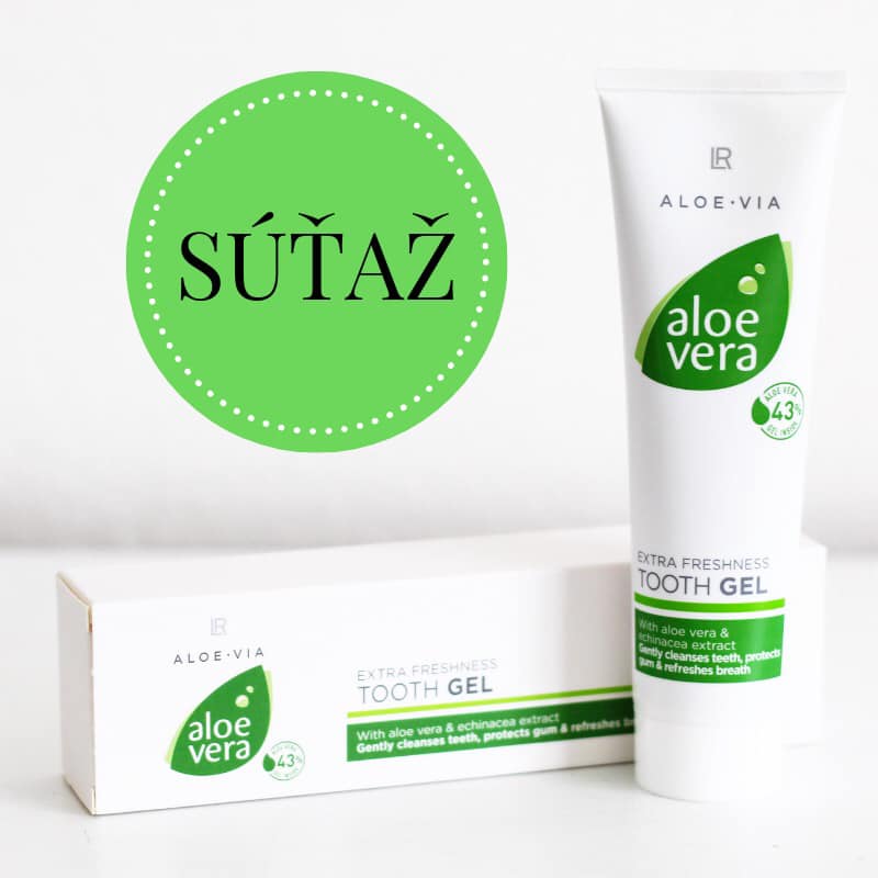 Súťaž o LR Aloe Vera extra sviežu zubnú pastu