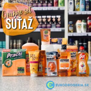 Súťaž o Orange set od Eurodrogeria