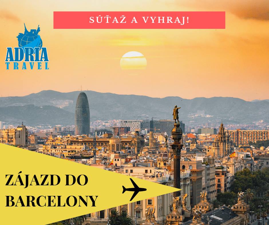 Súťaž o letecký poznávací zájazd do Barcelony