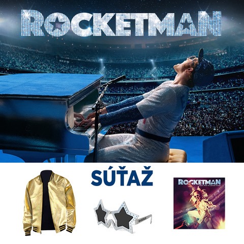 Súťaž s filmom Rocketman o okuliare, bundu a sountrack