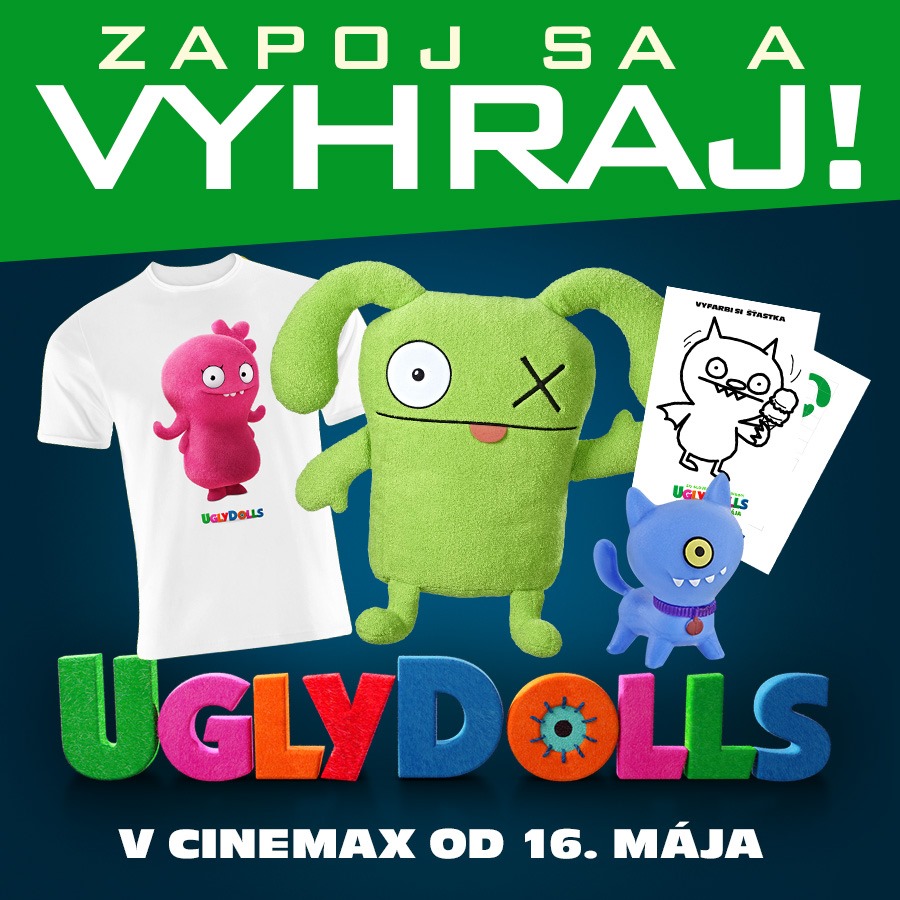 Súťaž s rozprávkou UglyDolls o skvelé ceny