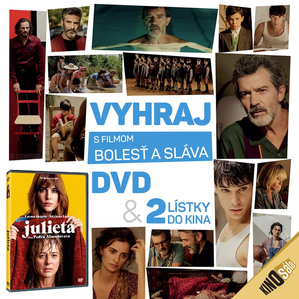 Vyhraj s filmom Bolesť a sláva DVD a 2 lístky do kina