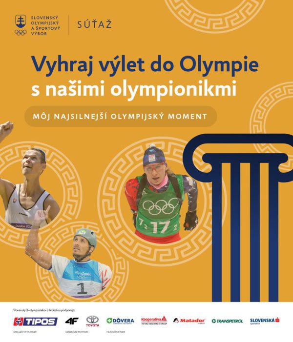 Vyhrajte letecký výlet do Olympie