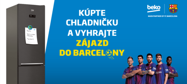 Vyhrajte zájazd do Barcelony pre 4 osoby na celý týždeň alebo niektorý zo spotrebičov Beko!