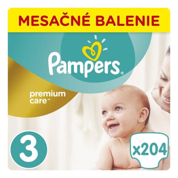 Vyhrajte zásobu plienok Pampers premium care