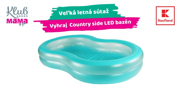 Súťaž o Country Side LED Bazén