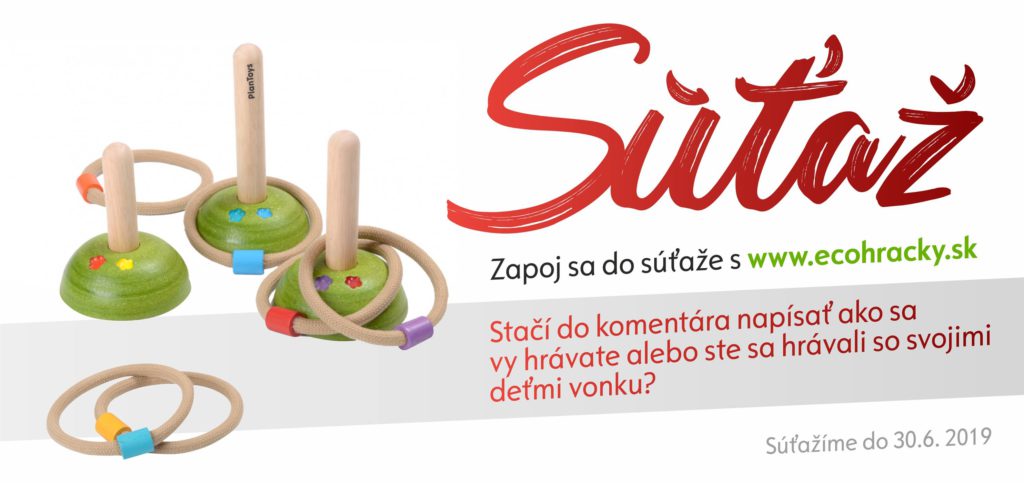 Súťaž o hračku od výrobcu PlanToys – hádzanie krúžkov