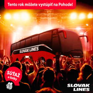 Súťaž o vstupenku na festival Pohoda od Slovak Lines