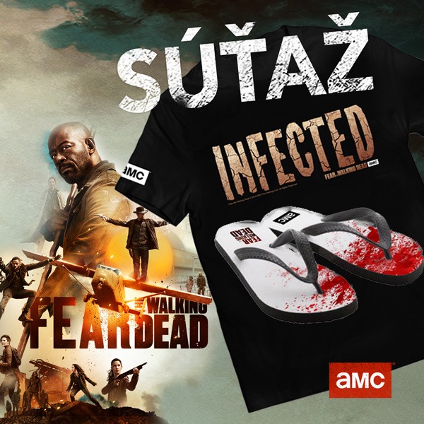 Súťaž so seriálom Fear the Walking Dead o tričko a žabky