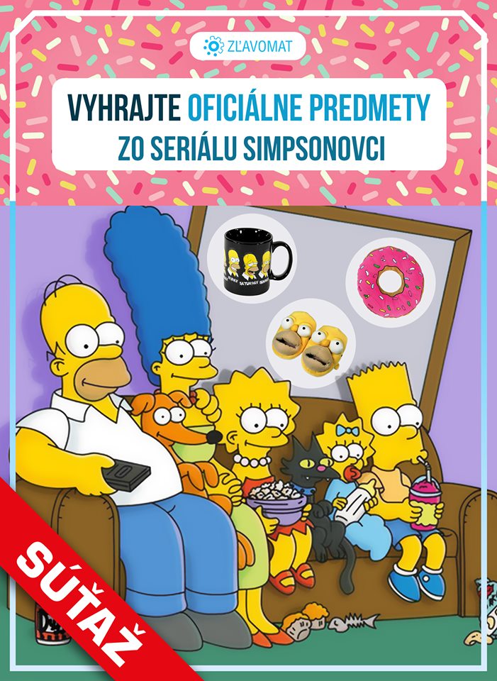 Súťaž o zábavné predmety zo seriálu Simpsonovci