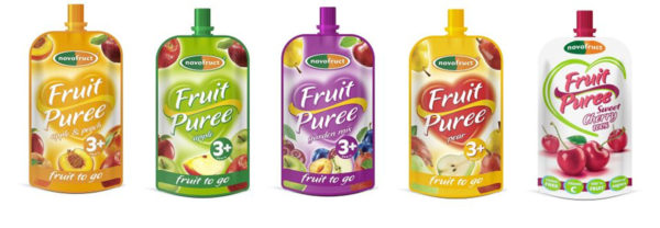 Súťaž o lahodné ovocné pyré Fruit Puree od spoločnosti Novofruct SK