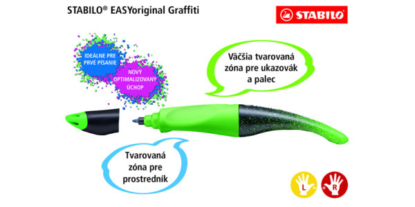 Súťaž roller Stabilo EASYoriginal Graffiti Edition