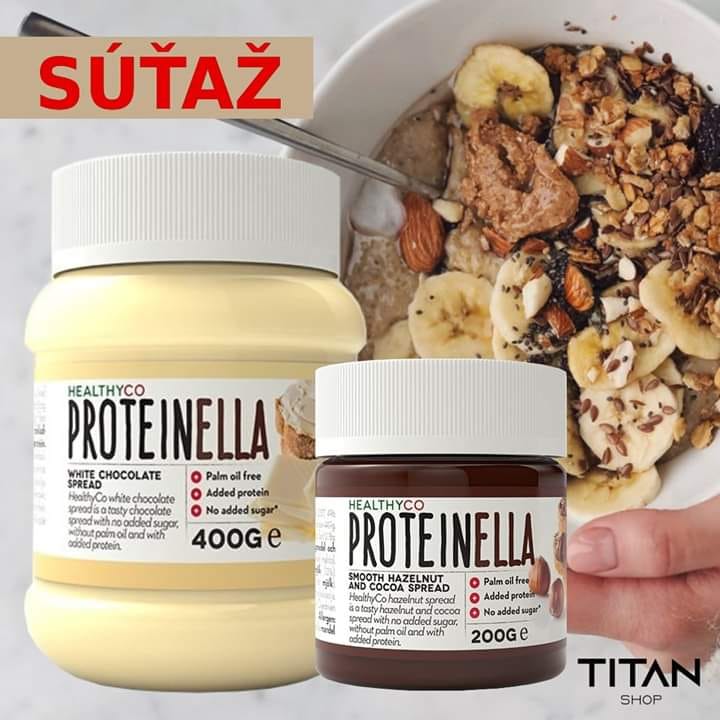 Súťaž o 2x fantastickú nátierku Proteinella