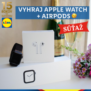 Súťaž o Apple Watch a Airpods