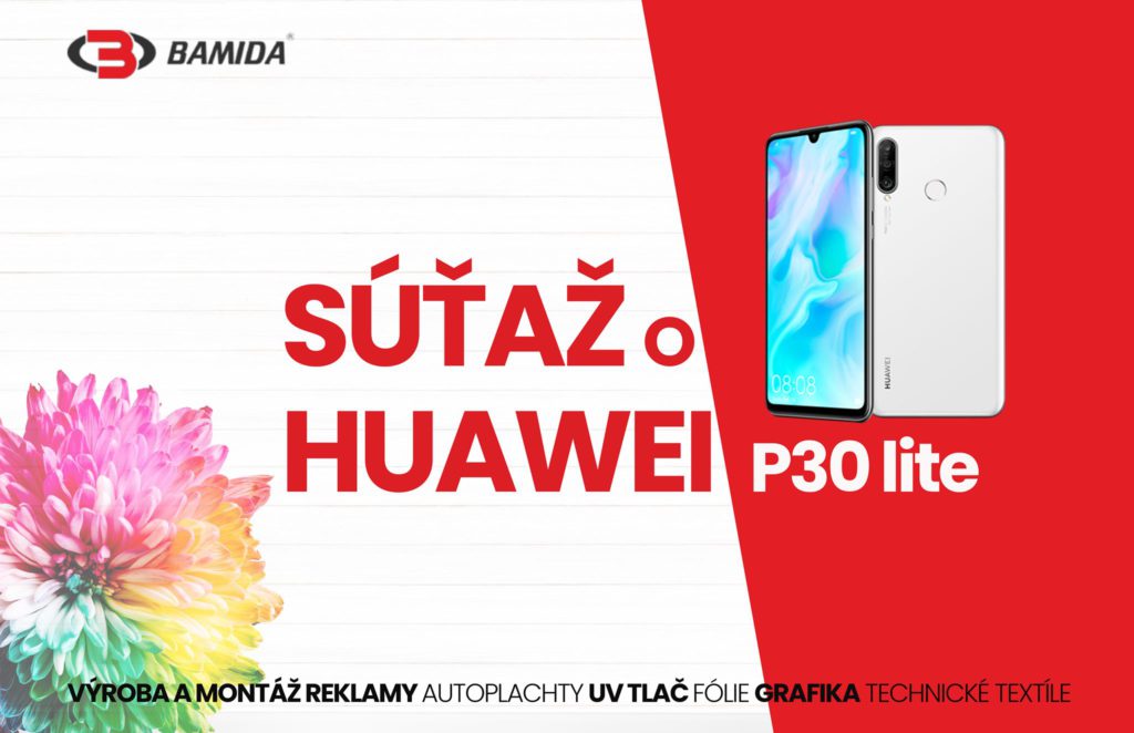 Súťaž o Huawei P30 lite