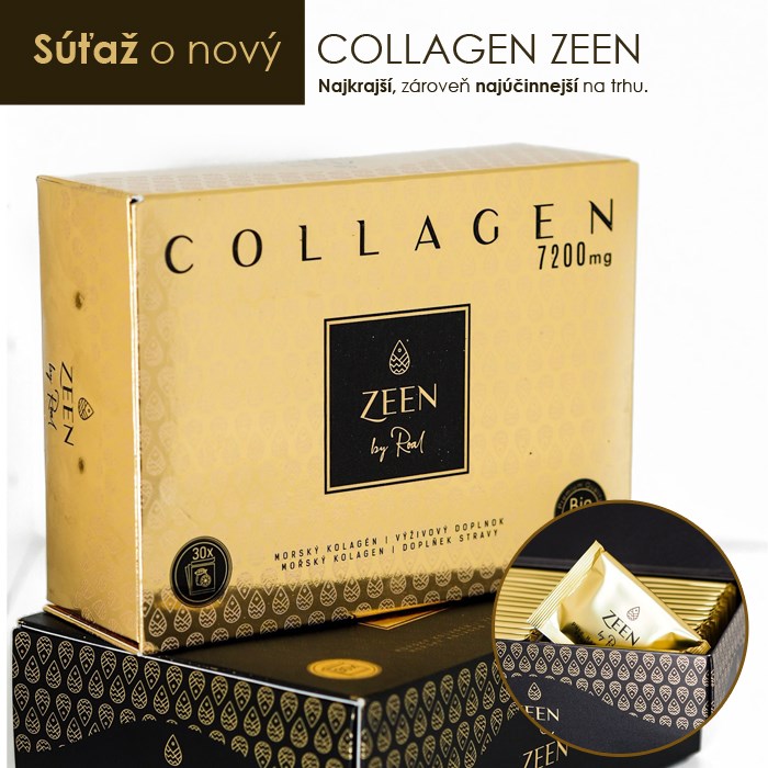 Súťaž o nový zlatý ZEEN Collagen