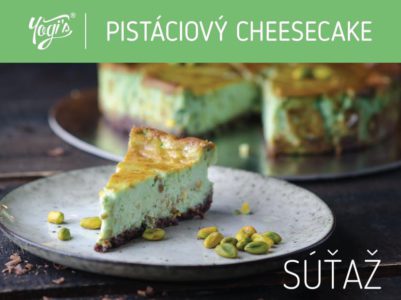 Súťaž o skvelý pistáciový cheesecake