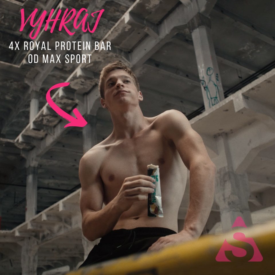 Súťaž o tyčinky ROYAL PROTEIN BAR (všetky 4 príchute) od Max Sport