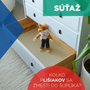 Súťažte o 10x PSS sadu plyšových lišiakov