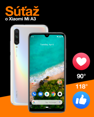 Súťaž o Xiaomi Mi A3