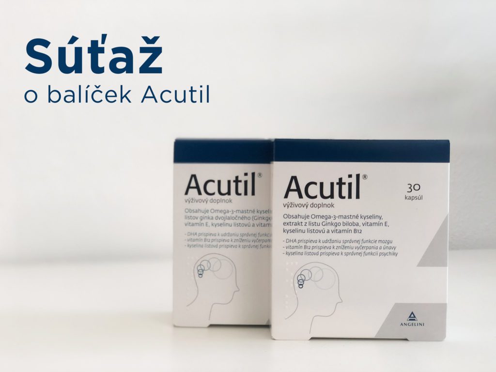 Súťaž o balíček produktov Acutil