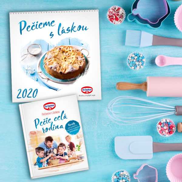 Súťaž o novú knihu a kalendár Dr.Oetker