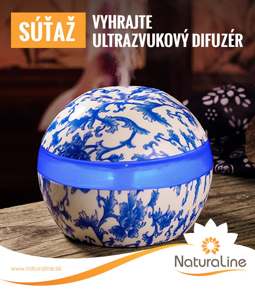 Súťaž o ultrazvukový difúzer od Naturaline