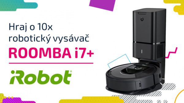 Vyhraj jeden z desiatich iRobot Roomba i7+