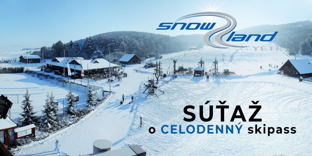 Súťaž o celodenný skipass v Snowland - Valčianska dolina