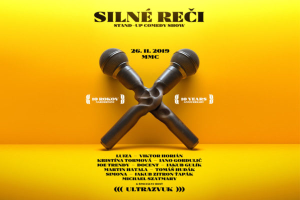 Súťaž o lístky na skvelú Silné Reči stand-up comedy show