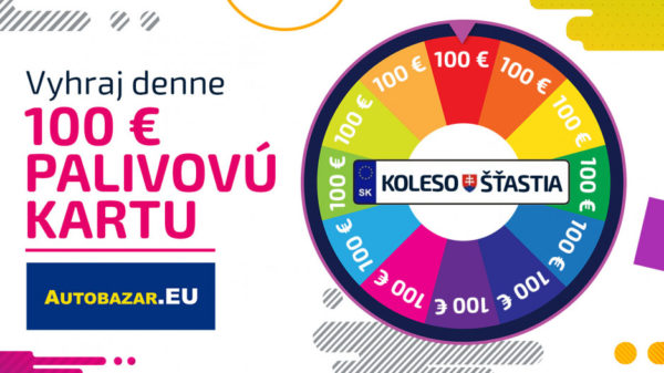 Vyhraj denne 100€ palivovú kartu so svojou ŠPZ-kou