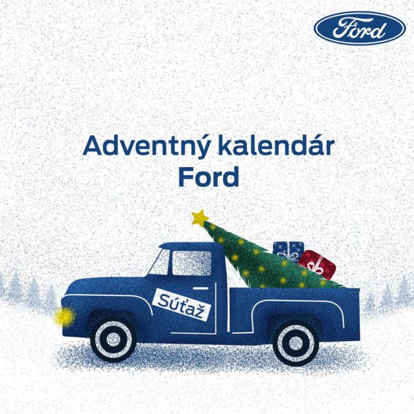 Adventný kalendár Ford plný výhier