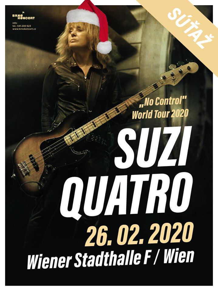 Súťaž o 2 vstupenky na legendárnu Suzi Quatro do Viedne