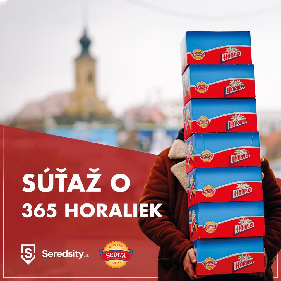 Súťaž o 365 Horaliek od Sedity