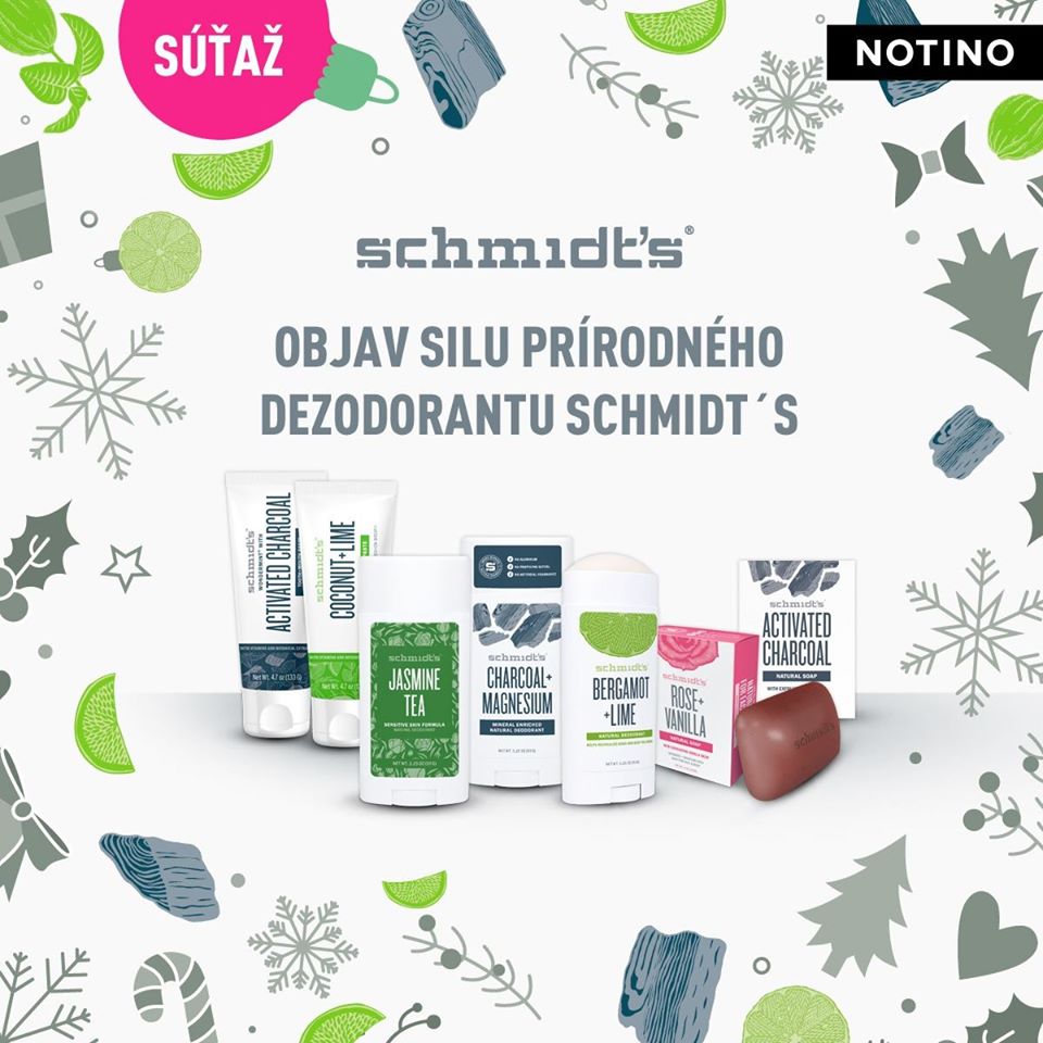 Súťaž o balíček produktov od Schmidt 's