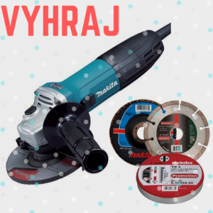 Súťaž o brúsku Makita GA4530R hodnote 50€