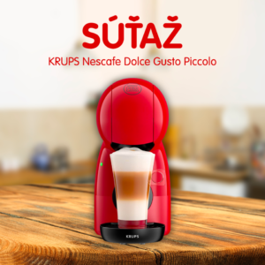 Súťaž o kávovar KRUPS Nescafe Dolce Gusto