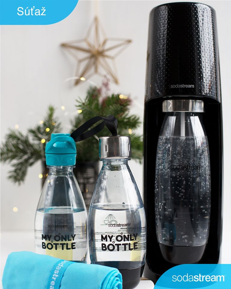 Súťaž o limitovanú edíciu SPIRIT Megapack Urban & Workout od SodaStream