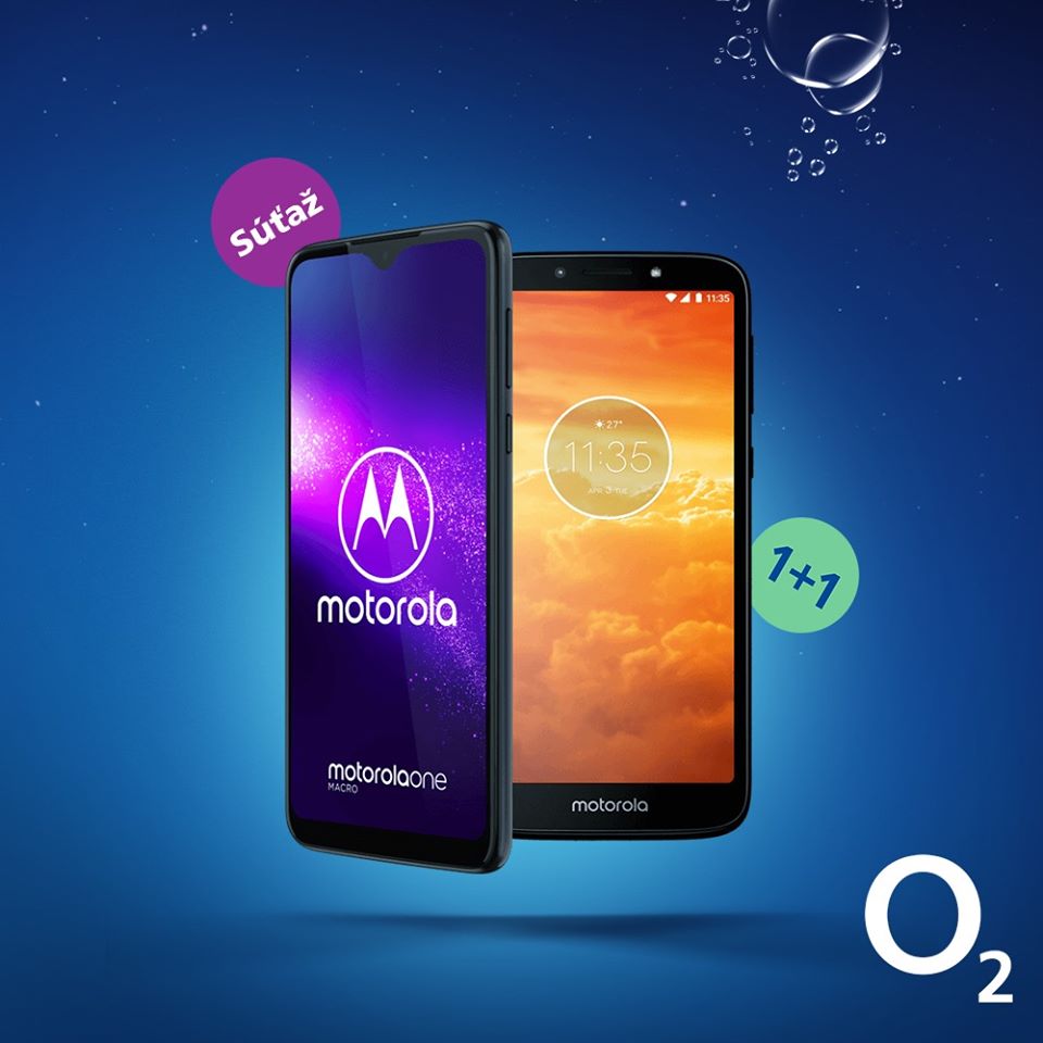 Súťaž o smartfóny Motorola One Macro a Motorola Moto E5 Play