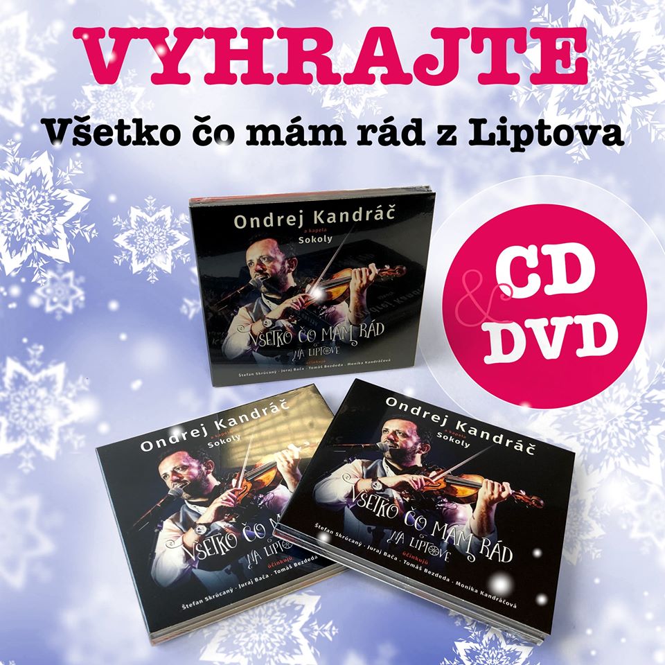 Vyhrajte CD&DVD Všetko čo mám rád