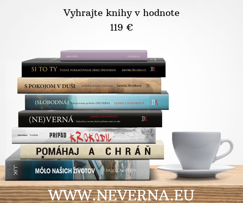 Vyhrajte knihy v hodnote 119 €