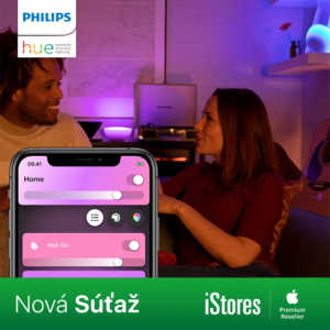 Súťaž o lampu Philips Hue Go Bluetooth