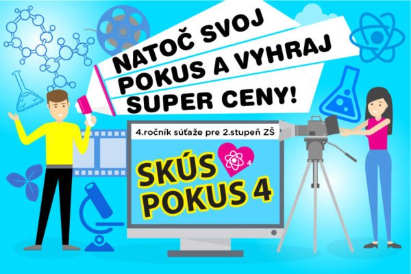 Skús pokus 4 - natoč svoj pokus a vyhraj