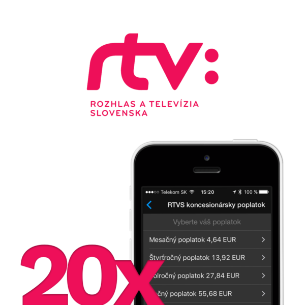 Vyhrajte koncesionársky poplatok RTVS zadarmo